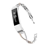 TOYOUTHS Compatible Fitbit Alta Bands and Fitbit Alta HR Bands, Rhinestone Replacement Bands Accessories Straps Wrist Bands Bracelet for Women