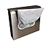Sanitary Napkin Disposal Bag and Dispenser starter set, box format (Stainless Steel)