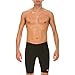 Arena Men's Board Race Polyester Solid Jammer Swimsuit - Black/Metallic Silver,32