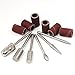 ZXUY 6pc Nail Drill Bits for Machine Replacement 3/32