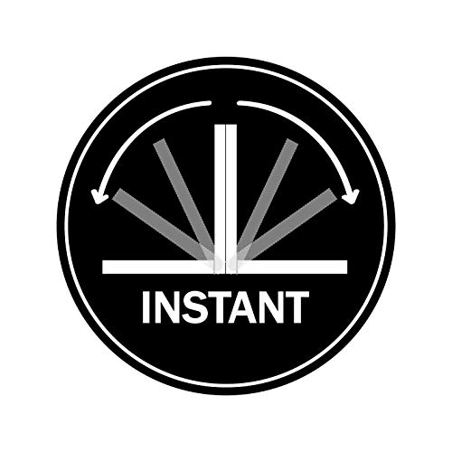 AmazonBasics Platform Foldable Steel Bed Frame, Black, Queen