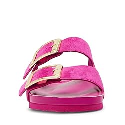Madden Girl Women's Bodiee Slide Sandal, Fuschia
