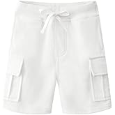 DINGDONG'S CLOSET Tollder Kid Boys' Drawstring Cargo Shorts