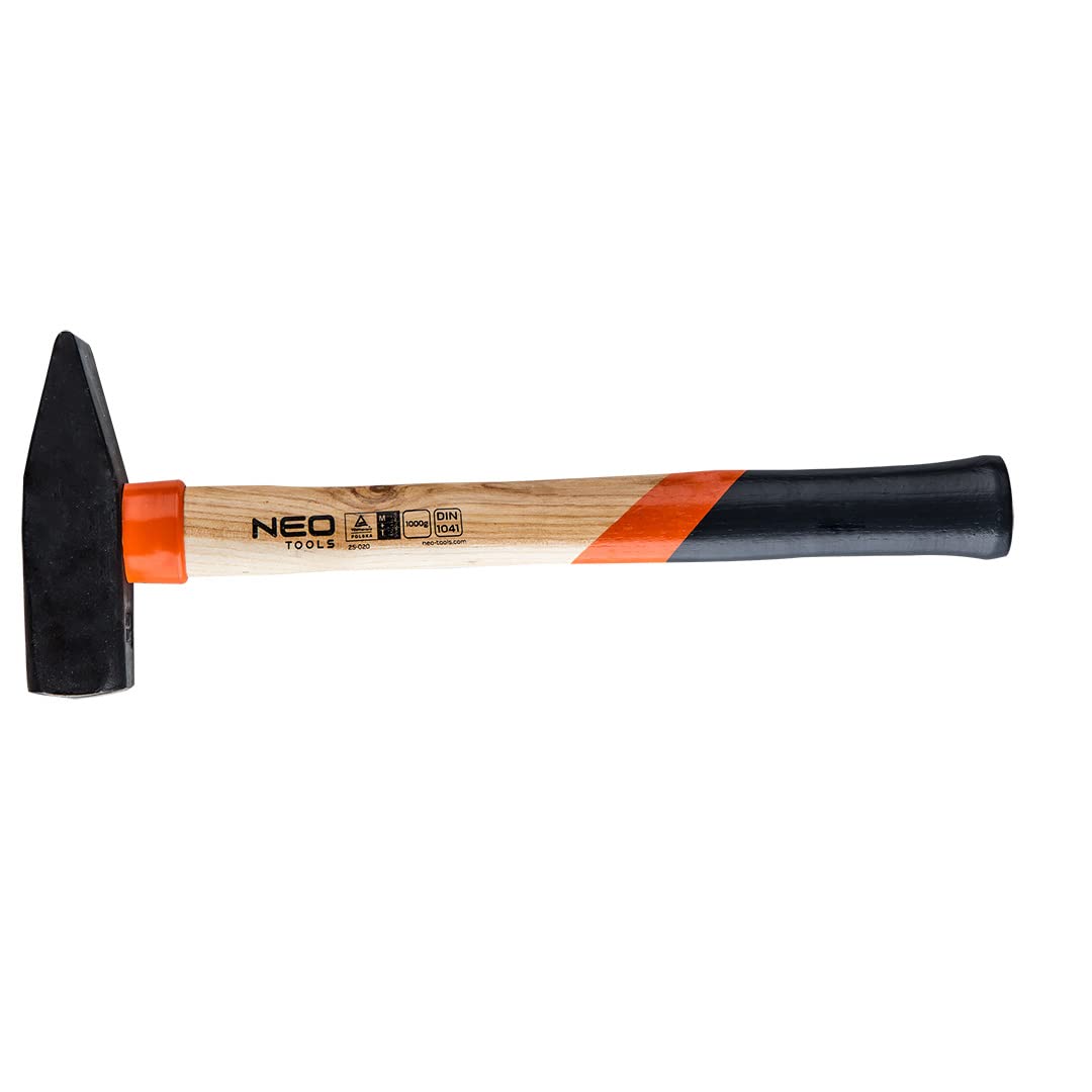 NEO 25-020 1000 g Machinist's Hammer with Ash Handle