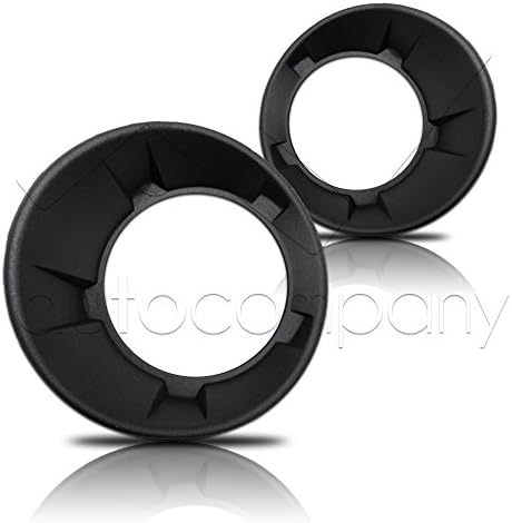 10-13 Chevrolet Camaro Fog Lights Bumper Driving Lamps Bezel Pair