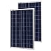 Richsolar 2pcs 100 Watt Polycrystalline 100W 12V Solar Panel High Efficiency Poly Module RV Marine Boat Off Grid (2pcs) primary