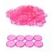 Plastic Magnetic Bingo Chips - Pink Markers - 3/4 inch size - 100 chips