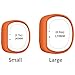 ANCOOL Compatible with Vivofit JR Bands, Soft Kids Wristbands Replacement for Vivofit JR/Vivofit JR2/Vivofit 3 Tracker (Orange, Small)