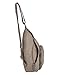 OuterStar Casual Canvas Sling Backpack Chest Bag for Men Woman (Coffee/Grey/Army Green)