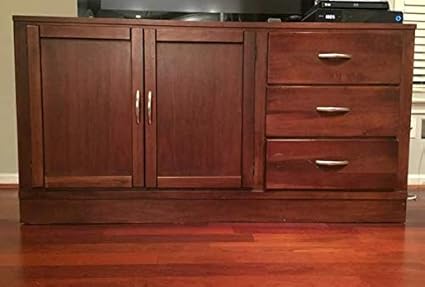 Shilpi Handicrafts Sheesham Wooden Door Drawers Cabinet Tv Unit