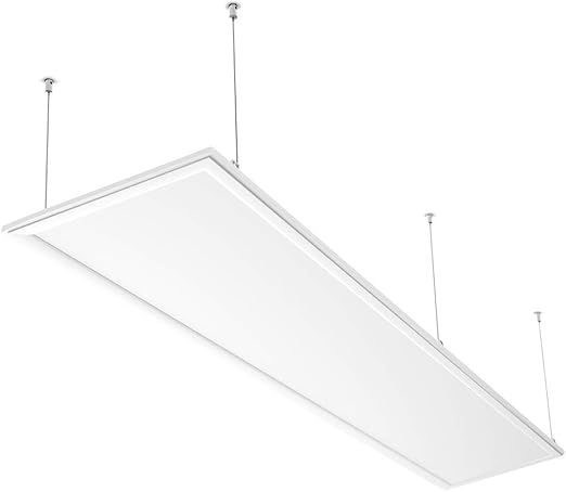 auralum lampara de techo led 120 x 30 cm 40 w 3800 lm bajo consumo neutralweiss b22d 40 wattsw 230 00 voltsv