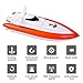 Rabing RC Boat for Pools and Lakes - HY800 Racing Boats 2.4GHz 15km/h High Speed Remote Control Boat for Kids Adults Boys Girls(Only Works in Water)