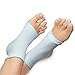 3 PAIRS-Moisturizing Gel Heel Socks w/Enriched Vitamins for Dry Hard Cracked Heels & DIY Simple Home Remedies by Triim Fitness