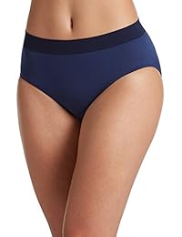 Jockey - Ropa interior moderna para mujer, sin costuras, corte alto