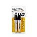 SHARPIE 34821PP Professional Chisel Tip Permanent Marker, Black, 2-Pack