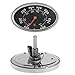 Lid Thermometer Gas Grill Heat Indicator Replacement for DYNA GLO DGF510SBP, DGF493BNP, BBQ Grillware GGPL-2100, Temperature Gauge for Backyard Grill BY13-101-001-13, GBC1461W and Others.