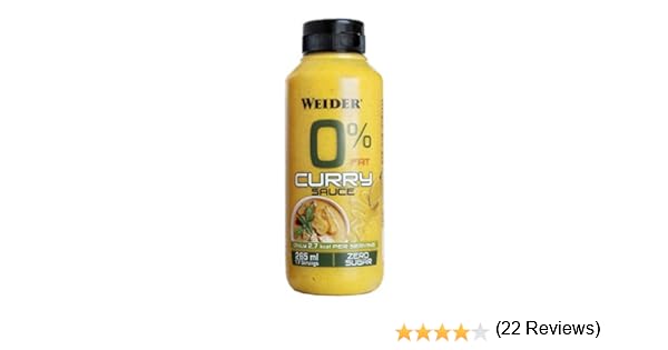 JOE WEIDER VICTORY Salsa de Curry sin Grasa, 265 ml: Amazon.es ...