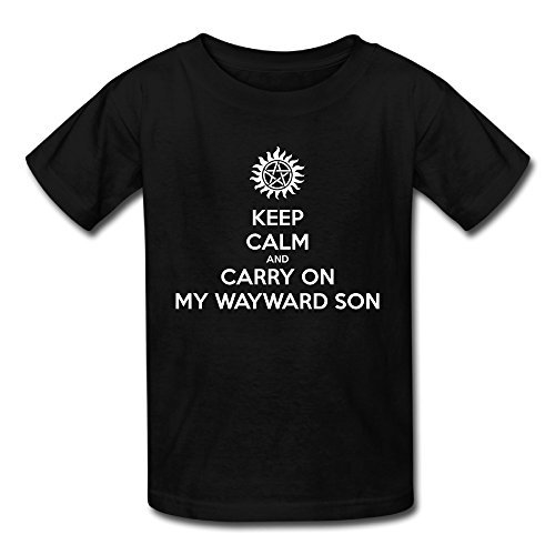 Infant Keep Calm And Carry On My Wayward Son Clothes Summer Short-Sleeve Cotton Tee Shirt