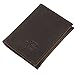 Rachiba Minimalist Wallet Slim Front Pocket Wallets For Men Genuine Leather Wallet - Dark Brown
