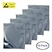 Premium Antistatic Bag (25.5X40cm/10X16inches) ESD Shielding Anti static Bags Plastic Static-free Storage for Motherboard Video Card LCD Screen with Label (10X(25.5X40cm/10X16inches))