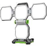 EGO Power+ LT1000 Portable Area Light, 5 Brightness Settings, Up to 10,000 Lumens, Battery and Charger not Included