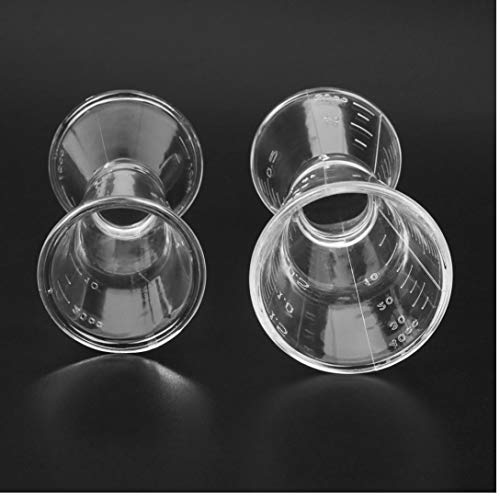 Onsinic Cocktail Measure Cup für Heim Bar-Party Nützliche Barzubehör Kurz Getränk Messen Mess Cup Cocktail Shaker Jigger… – Bild 4