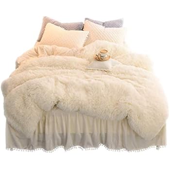 Amazon.com: Ceruleanhome 3pc 100% Velvet Flannel Duvet