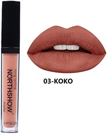 Aurorax NORTHSHOW Liquid Lipstick Soft Matte Long-Lasting Lip Gloss (C)