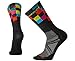 Smartwool PhD Cycle Ultra Light Men's Logo Crew Sock: Black Large