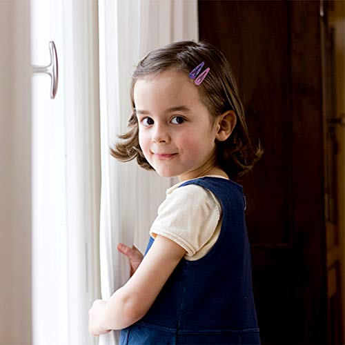 habibee 100 Pcs Hair Clips for Girls 2" Cute Hair Clips with 20