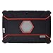 Transwon Anti Slip Kids Case for TOPELOTEK 7 Inch, Amiley 7, Alldaymall A88X, NeuTab N7 Pro, Tagital 7 T7X, Yuntab Q88, Yuntab Y88 7 Inch, Vuru A33, NPOLE N718, iRULU eXpro X3 Tablet-X37 - Black
