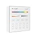 LGIDTECH B4 4-Zone Wall-Mounted Smart Panel Controller DC 3V,Only Work with RGB+CCT Series LED Light Bulb,Spotlight,Downlight,Flood Light,Also Work with FUT037 FUT038
