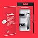 BIC Made For You Shaving Razor Gift Set for Every Body, Men & Women, 1 Handles with 2 Cartridge Refills, 5-Blade Razors for a Smooth Close Shave & Hair Removal, White, Kit