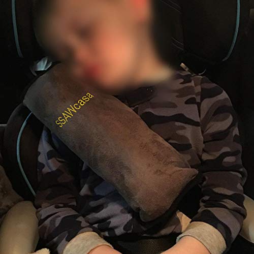 6 SSAWcasa+Seatbelt+Shoulder+Protector+Headrest