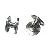 Spinner Replament Part,Muxika New Fashion Stainless Steel Thumb Button for 606 Bearing Cap EDC Focus Toy Spinner (Silver)