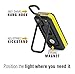 Versa Smart Utlility Light - 900 Lumens Extreme Brightness - 60 SMD Work Light - 4 LED Flashlight - for Camping, Emergency Kit, Auto and Home Repair.