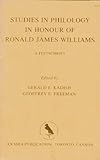 Studies in Philology in Honour of R. J. Williams, , 092016806X