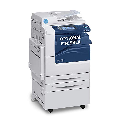Xerox WorkCentre 7220i Tabloid-size Color Laser Multifunction Copier - 20ppm, Copy, Print, Scan, Internet Fax, Print from USB, Scan to E-mail/Folder/Network, 2 Trays, Stand (Certified Refurbished)