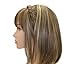 uniwigs® Hair Braids Braided Headband Headwear with Clips Elastic Hair Band Braid Hair Scrunchie Accessories Hair Pieces Beauty Accessory for Women(Light Brown)