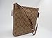 Coach F58309 SIGNATURE NORTH/SOUTH CROSSBODY Khaki Saddle