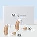 Best Hearing Amplifier - Set of 2 BTE Personal Sound Amplifiers - Small Digital Device - For Adults Men & Women