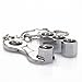 Wrench Keychain Chrome Tire Valve Stem Caps For Honda