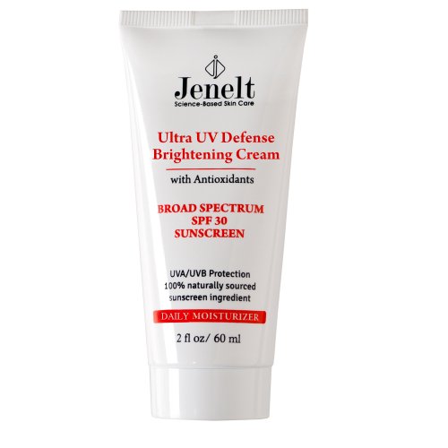 100% Mineral (Zinc Oxide) Sunscreen Lotion SPF 30 w/ Antioxidants for Anti-Aging Benefits - Daily Moisturizer with Red Algae & Thiothane (Antioxidant/Amino Acid) For Brightening & Enhanced Protection - for Sensitive Skin - Made in USA & Registered with FDA