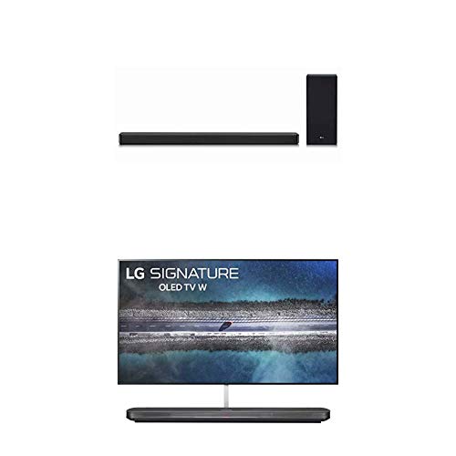 LG Signature OLED77W9PUA Alexa Built-in W9 77″ 4K Ultra HD Smart OLED TV with 3.1 Channel High Resolution Audio Sound Bar w/DTS Virtual:X