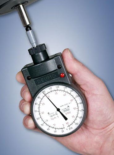 MT-200 Mechanical Handheld Tachometer, Measuring Ranges: 16-200 / 160-2,000 / 1,600-20,000 rpm