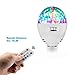 OTTFF Dimmable E27 RGB LED Party Lighting Bulb Disco DJ Stage Bar Xmas Effect with Remote Control(2 Pack）