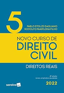 Livro Novo Curso de Direito Civil 5 - Direitos Reais - 4ª edição 2022
