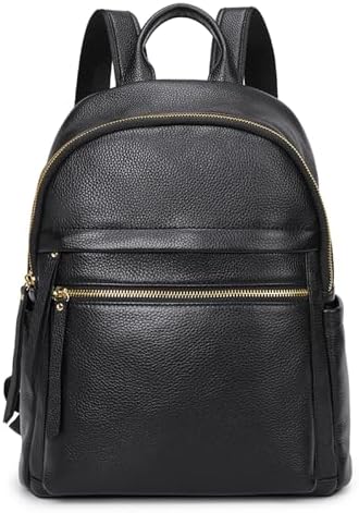 Amazon.com: OLD TREND Genuine Leather Backpack Purse for  display picture 2