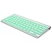 Kuzy Keyboard Cover Compatible with Pro 13 15 17 inch and Air 13.3 inch Silicone Skin Protector, Mint Green