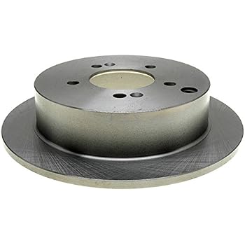 ACDelco Non-Coated Disc Brake Rotor - Front 18A407A - The Home Depot